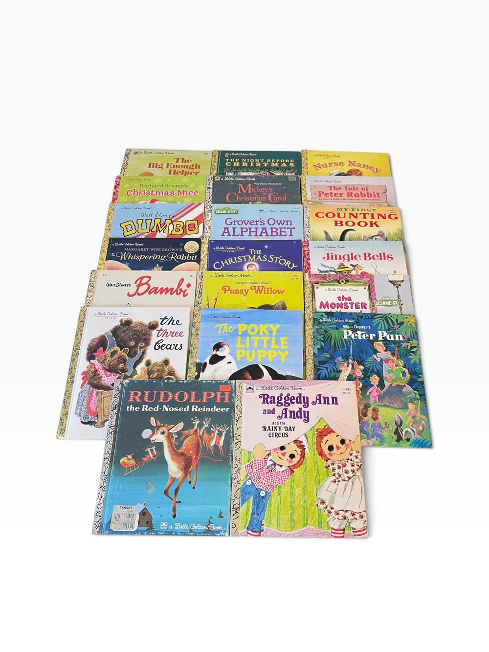Little Golden Books Lot of 20 Vintage